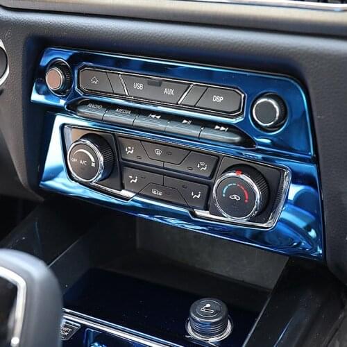 2pcs for for Dongfeng Glory S560 Air conditioning panel Radio navigation control panel Decorative frame