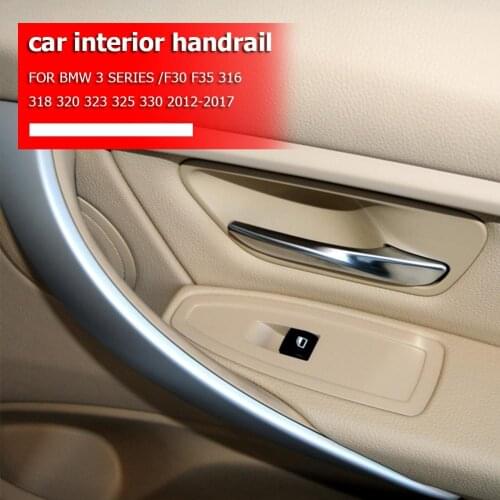 4pcs Interior Door Panel Pull Handle Set for BMW 3 Series F30 F35 Replacement Parts Elaborate Manufacture Prolonged Durable