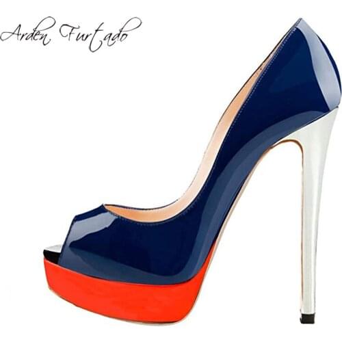 Кожаные туфли-лодочки Arden Furtado China At AliExpress