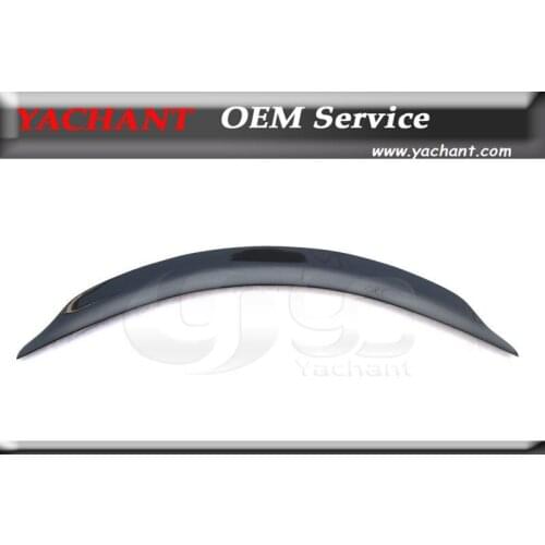 Car-Styling New Accessories Carbon Fiber Trunk Spoiler Fit For 2014-2015 Tesla YC Design Type I Rear Trunk Spoiler Wing