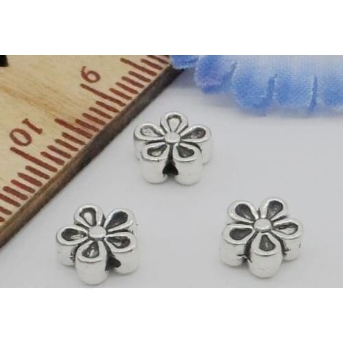 Free Ship 500Pcs Tibetan Silver Spacer Beads For Jewelry Making 7x3mm