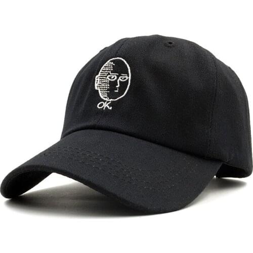 Spring and Autumn Unisex Wearing Portable Embroidery OK Man Baseball Caps for Men Women Outdoors Shade Snapback Hats Young Q134