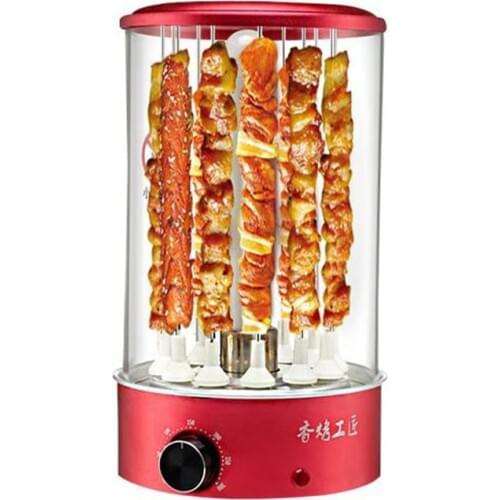 Smokeless Kabob Machine Automatic Kabob Maker 12 Hole Barbecue Tools BM-L-12B