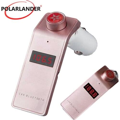 Bluetooth MP3 Player Car Kit FM Transmitter MP3 Player Adjustable Universal Cigarette Lighter Charger Hands-free