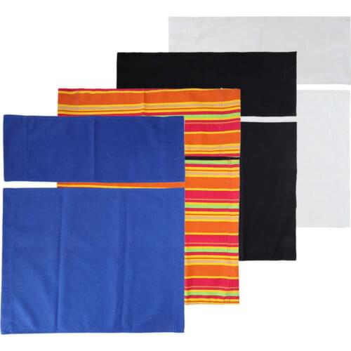 Chair Cover 1 Set Director Chair Replacement Cloth Removable Washable Back Cotton Stool Protector Furniture Accessories