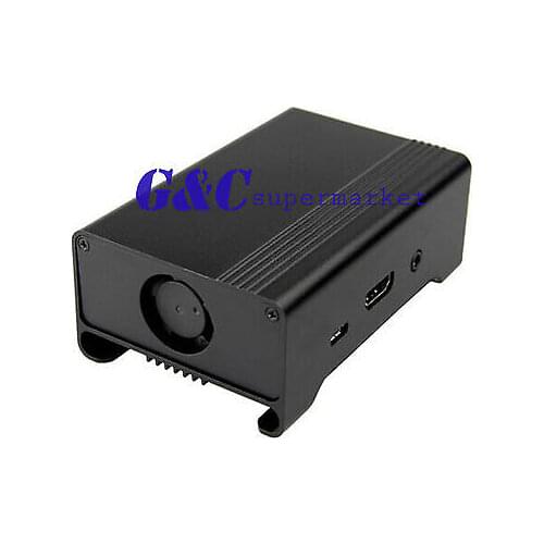 White Aluminum Shell Enclosure Case Box Geekworm Raspberry Pi 2 Model B B+ UL diy electronics