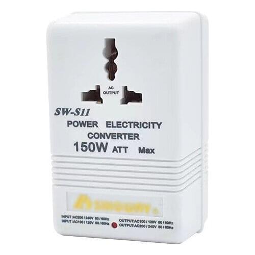 150W 110V to 220V 2200V to 110V Step-Up Down Voltage Converter Transformer Travel Dual Channel Power Converter