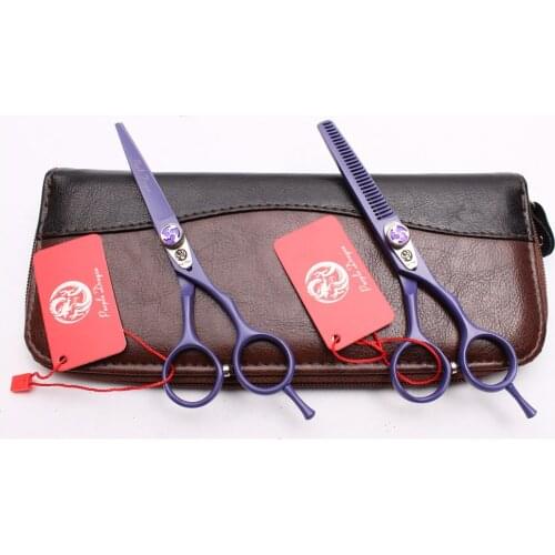 Professional 5.5 inch hair scissors Hairdressing scissors Barber Shears Cutting Thinning Scissors