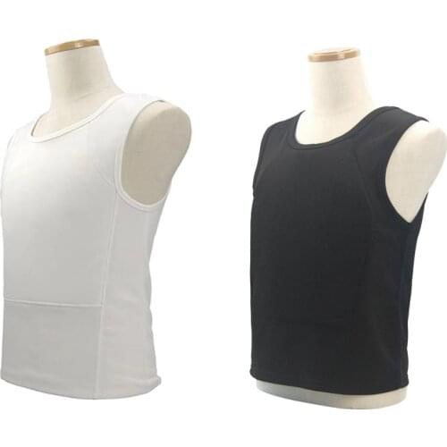 Real IIIA level Bulletproof Vest Ultra-comfortable Lightweight Concealed Hidden Inside Wear Soft Anti-Bullet T shirt