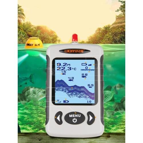 Fish Finder Portable Wireless detector Max distance 150 M Depth 45cm LCD Echo Sounders 2020 Fishing Technology Changes Fishing