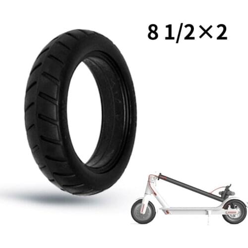 For Xiaomi Mijia M365 Tyre Electric Scooter Tires 8 1/2x2 Durable Thick Wheels Solid Outer Tyres M365 Skateboard Accessories