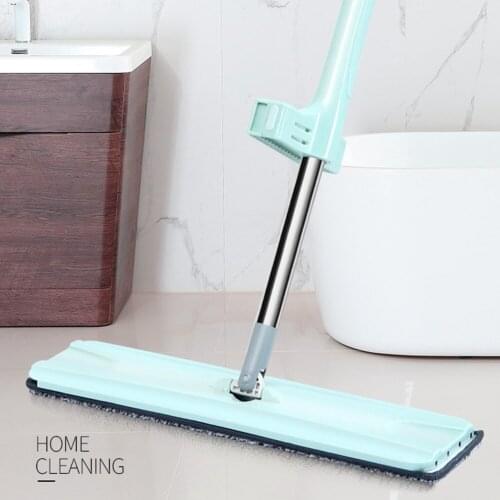 360 Rotating Self-Wringing Magic Mop Free Hand Washing Flat Mop Automatic Spin Wooden Floor Mop Cleaner Lazy Household Cleaning