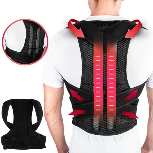 High Quality New Hot Posture Corrector Support Adjustable M Brace S Unisex Shoulder XL Belt Back Magnetic L X1O4