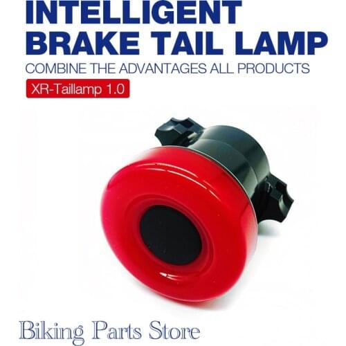 Brake Tail Light Bicycle XR-Taillamp1.0 26g Ultralight USB Rechargeable Waterproof Vibration Sensing Bicycle Signal Light