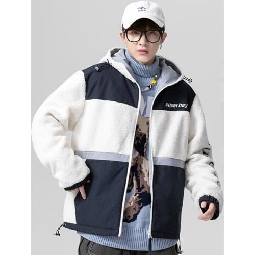 Winter leisure loose Han edition lambs wool jacket