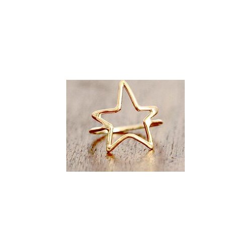 10pcs New Fashin Vintage Tiny Charm Jewelry Hollow Mini star ring for Women Party Accessories SanLan