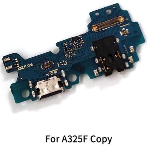 10PCS USB Port Charging Board For Samsung Galaxy A32 / A32 5G USB Charging Dock Port Flex Cable Repair Parts