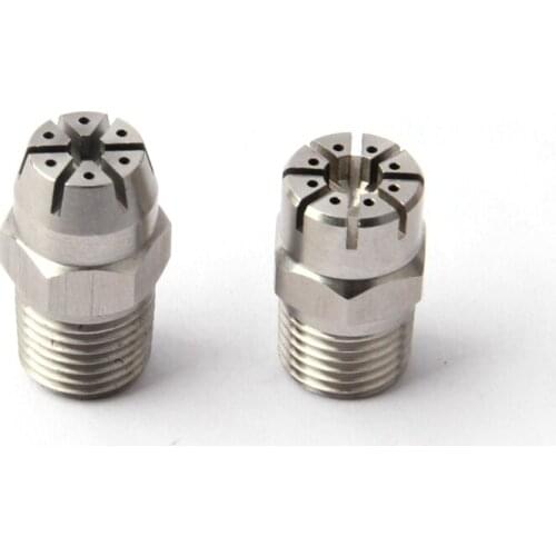 2pcs 1/4" Blower Wind Knife Nozzles Porous Blows Nozzles 304 Stainless Steel Round Head Type Electronics Chemicals Machinery
