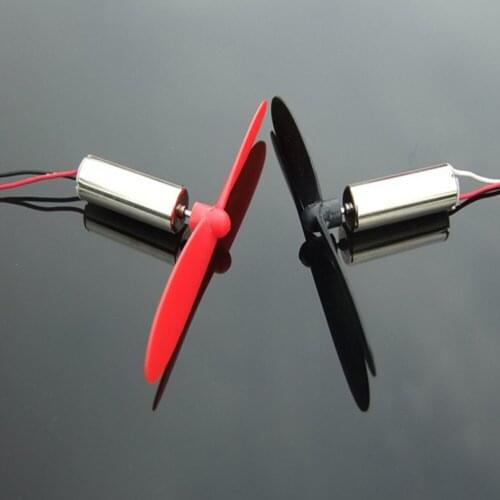 2PCS 7*20mm Mini Coreless HM Motor Electric DC 3V 3.7V 55000RPM High Speed Strong Magnetic Drone Quadcopter Multi-axis Aircraft