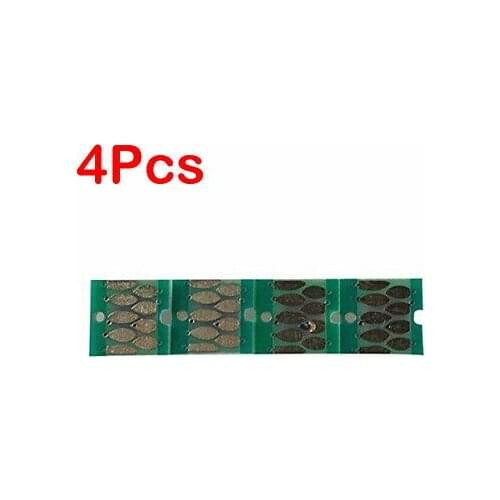 4 PCS One-time Ink Cartridge Chip for Epson Sure Color F6070 / F7070 Printer