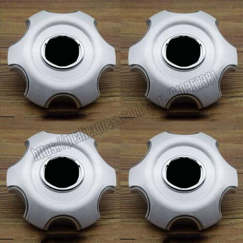 4pcs Silver wheel Center Hub Caps for Toyota Land Cruiser LC120 2700 4000 Prado 2003-2009