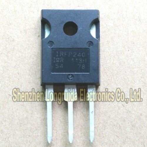 5Pairs IRFP9240N + IRFP240N IRFP9240 +IRFP240 TO-247 N-ch + P-ch 12A 200V Power MOSFET Transistor