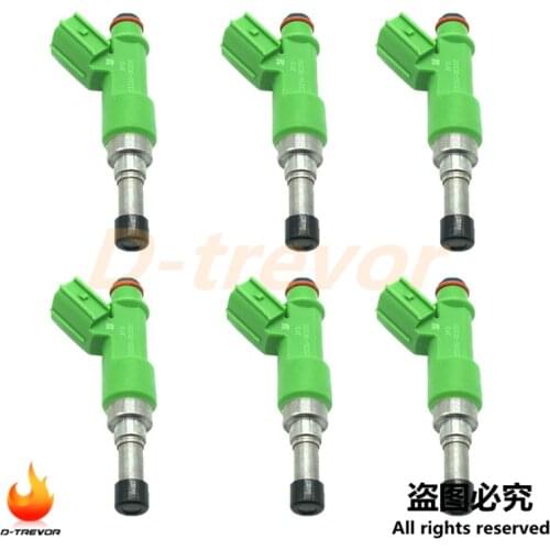 6PCS OEM 23250-0C020 Fuel Injector for Toyota Hilux Vigo 2TRFE Land Cruiser Lexus 23209-0C020