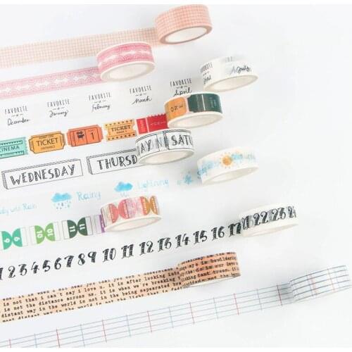 ALIWUZN Decorative Tapes