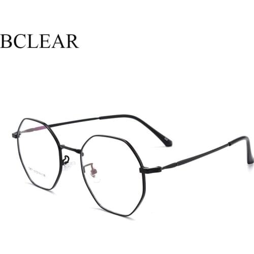 BCLEAR Retro Metal Glasses Frame Unisex Optical Spectacle Frame Vintage Eyeglasses Frame For Men Women Myopia Reading Eyewear