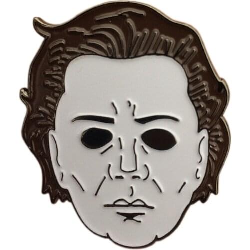 Michael Myers Mask Enamel Pin Badge