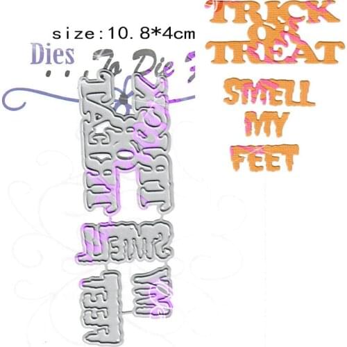 English word background Metal Cutting Dies for DIY Scrapbooking Photo Album Decorative Embossing DIY Paper Cards Cutting Molds