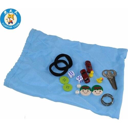 Montessori Baby Early Education Toys Mystery Bag 9 Pairs Of Small Objects