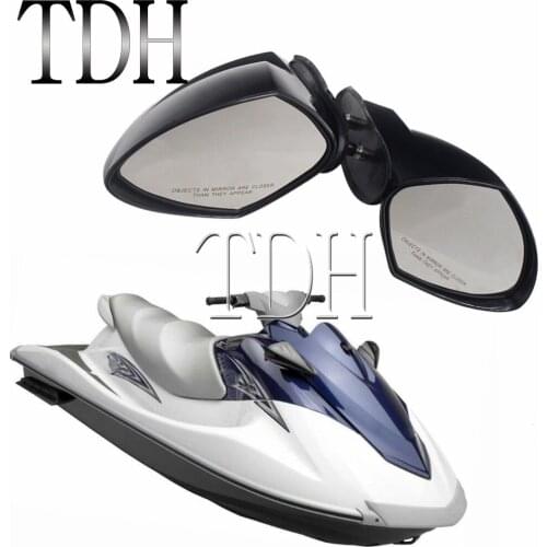 Motorboat Rearview Mirror Jet Ski Motorcycle Side Mirror For Yamaha WaveRunner VX 110 Deluxe Cruiser Sport 05-09 EX Series