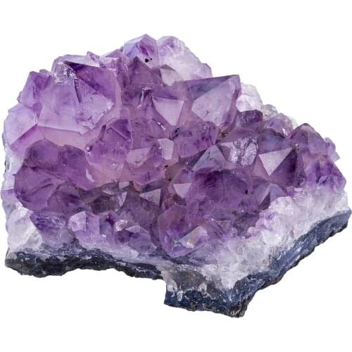 TUMBEELLUWA Natural Amethyst Quartz Irregular Cluster Geode Druzy Mineral Specimen Reiki Crystal Stone Home Decoration Ornaments