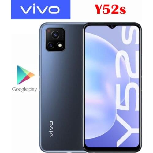 New Original Official VIVO Y52s 5G Cell Phone MTK720 6.58Inch LCD 48.0MP Rear Camera 5000Mah 18W Flash Charge Android 10 OS