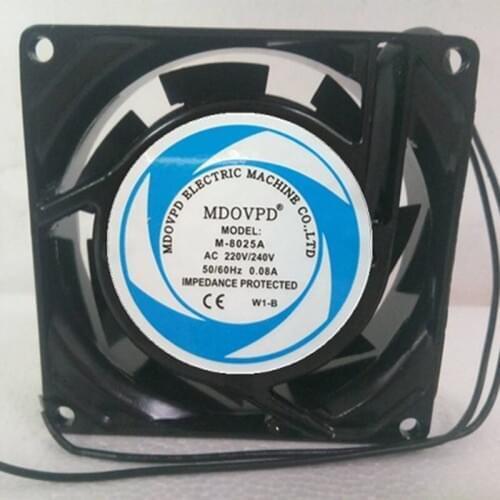 Original Cabinet box cooling fan M-8025A 220V 0.08A 6months warranty