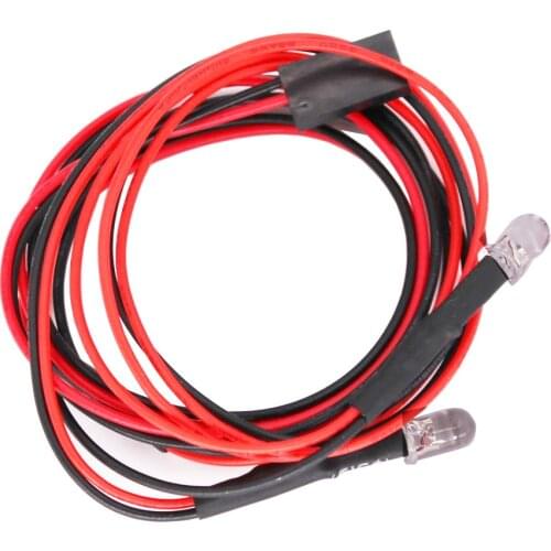 1/10 RC Front Bumper W/ Headlight For TRX4 Axial SCX10 II 90046 90047