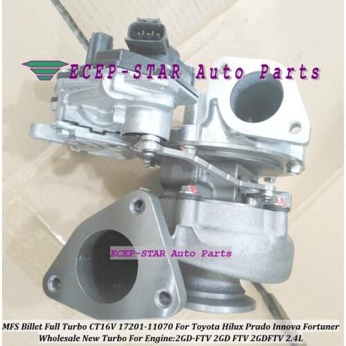 Turbo CT16V 17201-11070 17201 11070 17201-11080 For Toyota Hilux Prado Innova Fortuner 2GD-FTV 2GD 2.4L 2.8L 1GD-FTV 1GD FTV