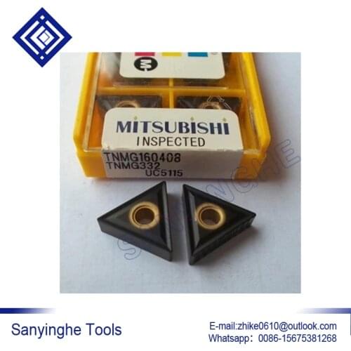 High quality 50pcs/lots TNMG160404 UC5115 / TNMG160408 UC5115 cnc carbide turning inserts