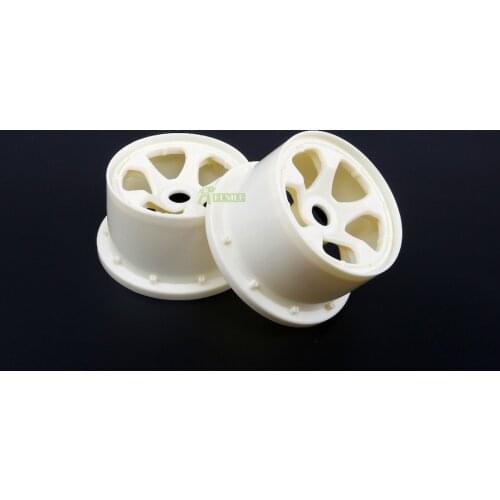 High Strength Nylon Rear Wheel Hub (Gen.4) Fit for 1/5 HPI ROVAN ROFUN KM GTB TS BAJA 5B