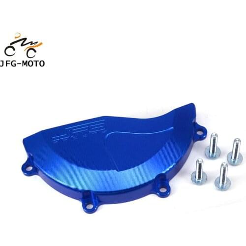 Motorcycle CNC Engine Clutch Cover Guard Protector For YAMAHA YZ250F YZF250 2014 2015 2016 WR250F WRF250 2015 2016