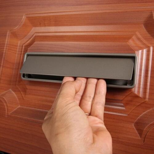 1Pcs Hidden Handle Drawer Door Kitchen Wardrobe Cabinet Knob Zinc Alloy 96/128/160mm Furniture Hardware