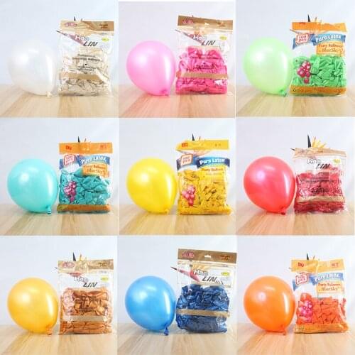 10/20/30/50Pcs 10inch 1.5g Pearl Latex Balloons Happy Birthday Party Wedding Christmas Decorations Globos Baby Shower