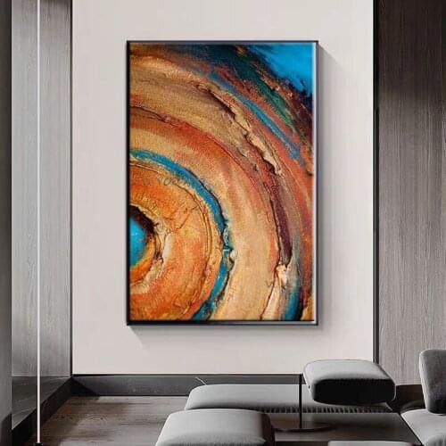 100% Fashio Modern Abstract On Canvas Wall Art Large Size Paintings Living Room Decoration Heavy Texture Oil Painting Handmade
