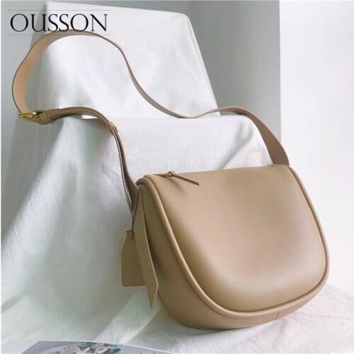 2021 New Shoulder Bag Exquisite Women Saddle Bag High Quality Leather Fashion Crossbody Bag For Women