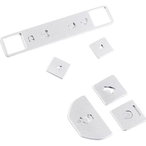 Car Center Console Mode Adjustment Button Sequins Stickers for Land Rover Evoque Freelander 2 2014 2015