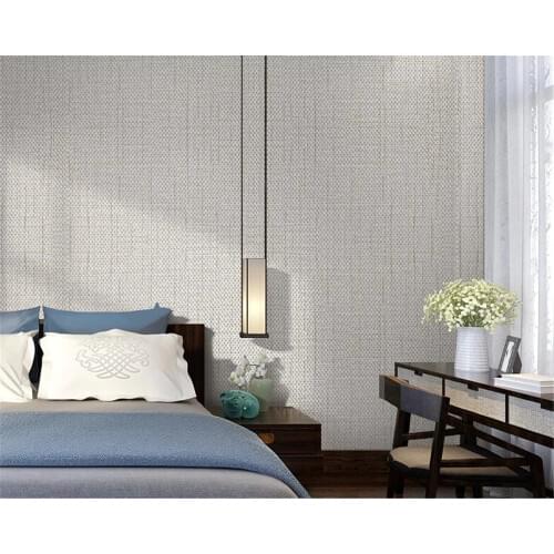 Beibehang Modern Solid color Plain color 3d wallpaper TV background papel de parede 3d mural wallpaper roll for living room