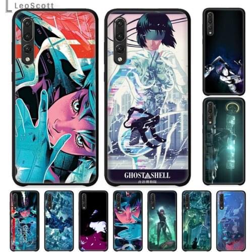 Ghost in the Shell Manga Comics Phone Case For Huawei honor 10 i lite 8x P 20 30 40 lite pro smart 2019 nova 5t mate 20 pro