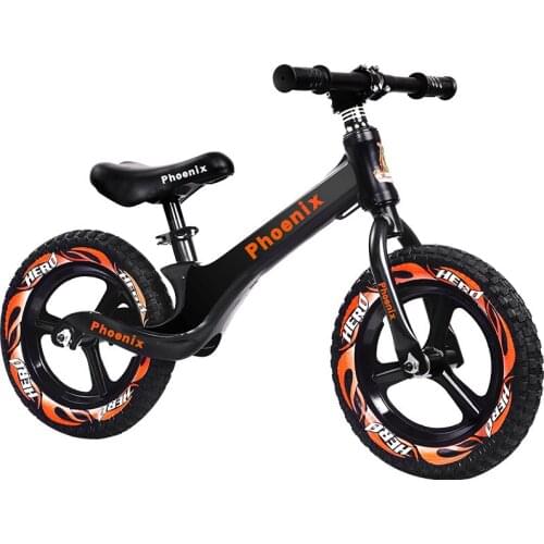 Childrens Balance Bike For Children 3-6 Years Old Two-Wheeled Scooter Bicycle 12 Inch Bike Aluminum Alloy