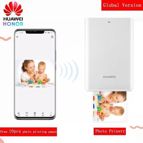 Huawei Photo Printer AR Mini Portable Pocket CV80 313*490 DPI Wireless Bluetooth 4.1 DIY Printer For Android & iOS Mobile Phone